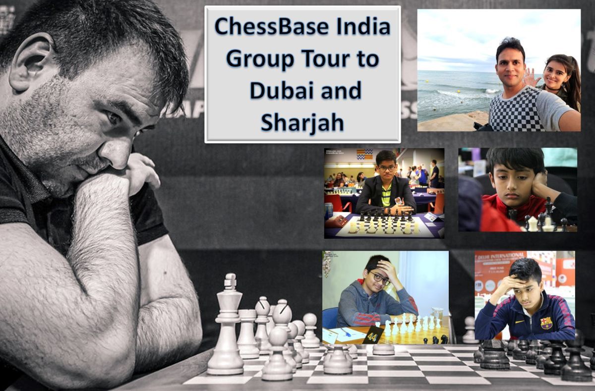Last four seats left for the ChessBase India Group Tour to Dubai and